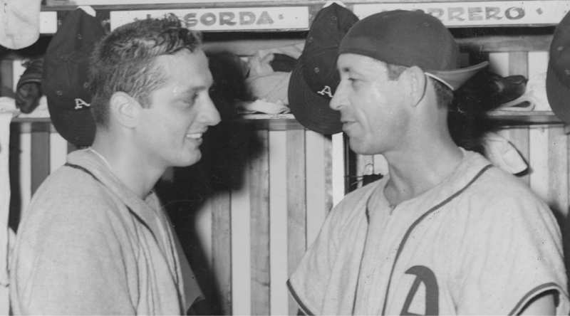 Hall of Famer Tommy Lasorda with Almendares, 1950s